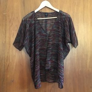 Windsor Sheer Pattern Top